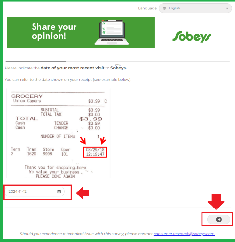 Sobeys Survey