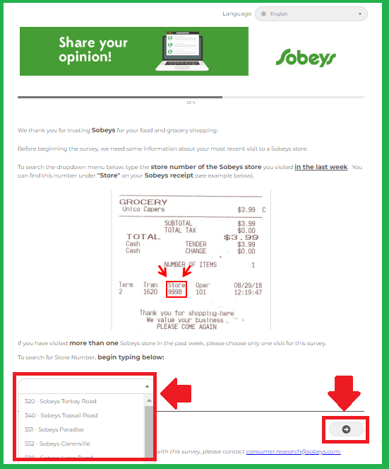 Sobeys Survey