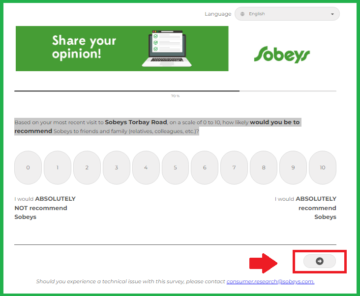 Sobeys Survey